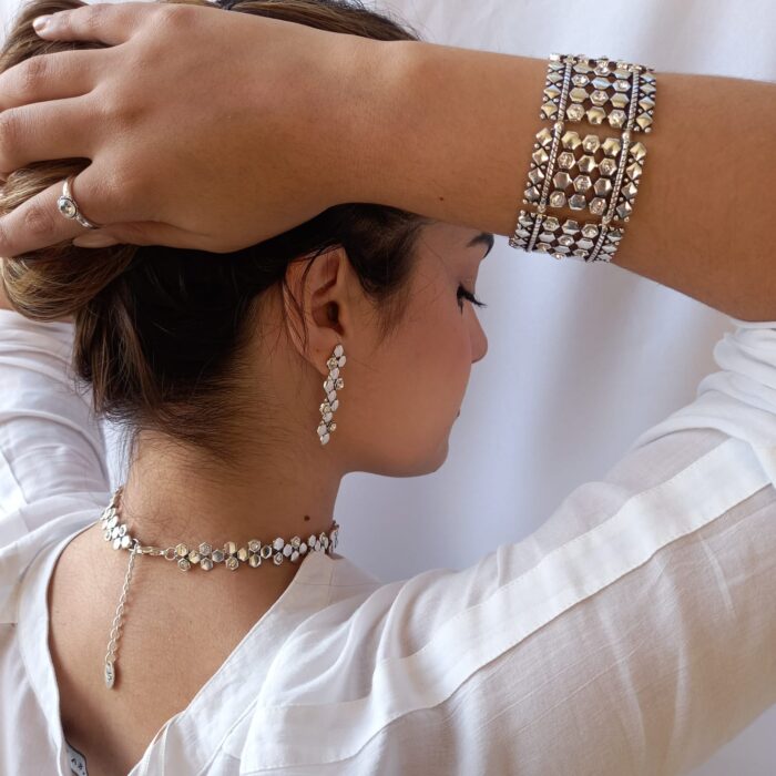 maxi bracelete prata