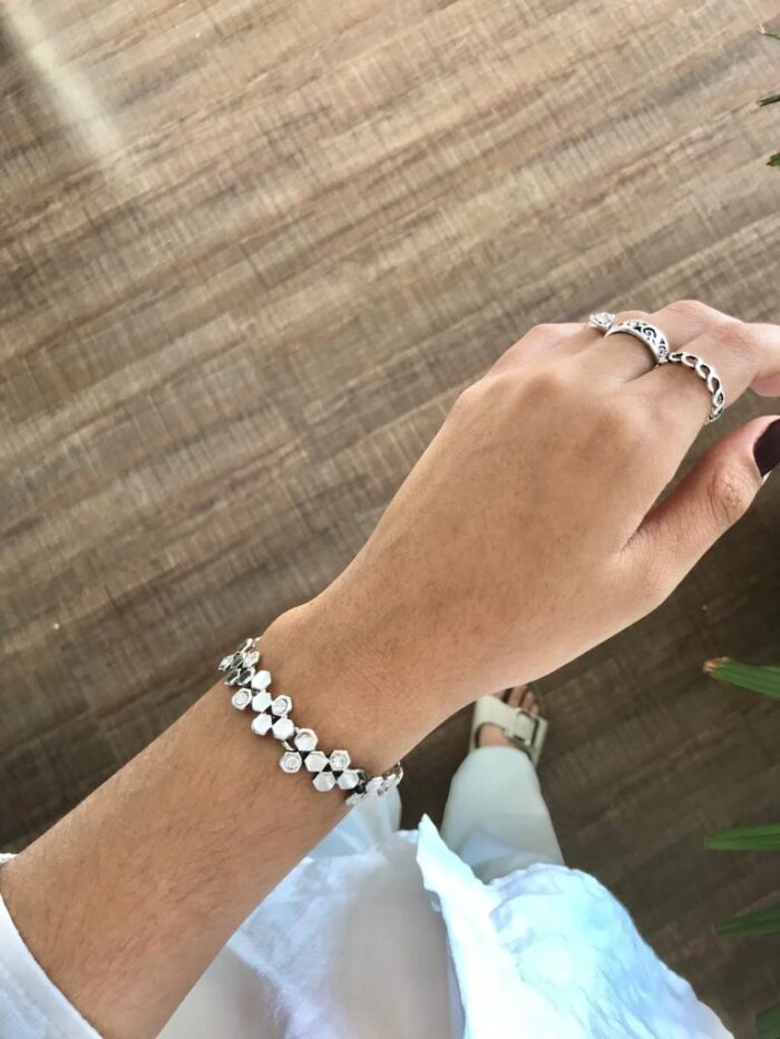 pulseira prata