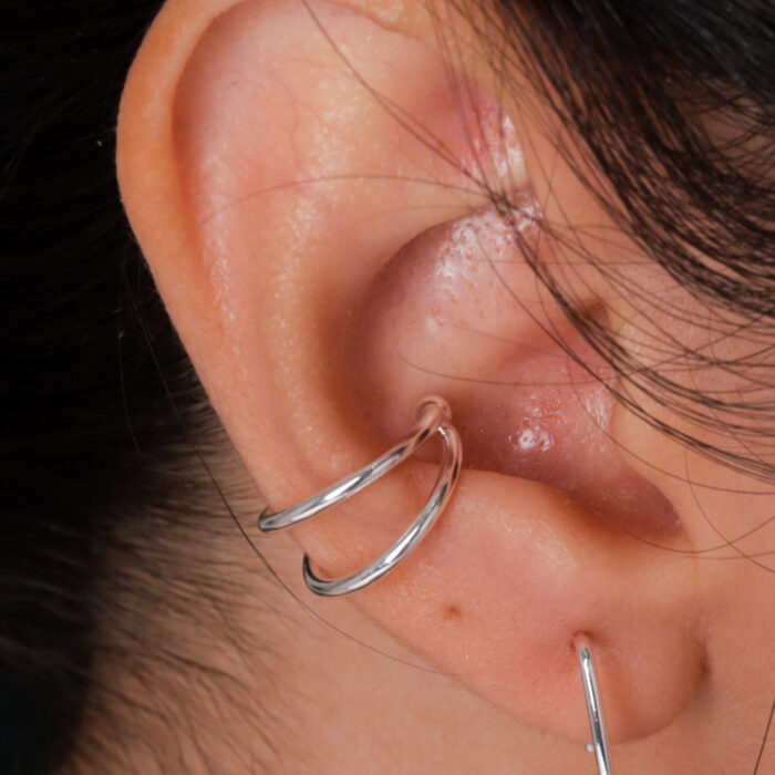 piercing fake prata